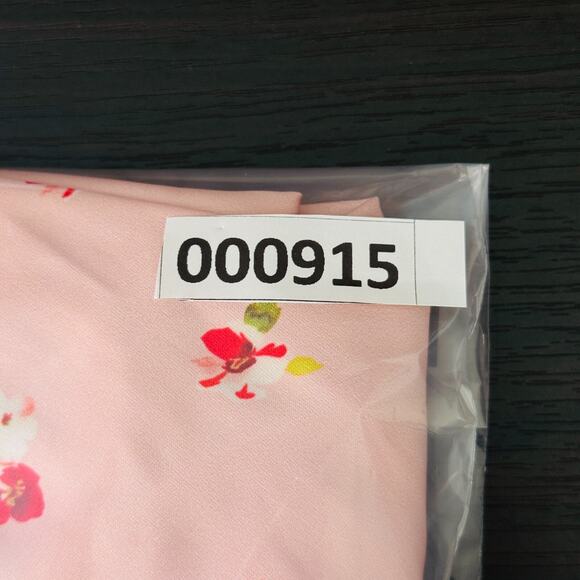 Ieena for MacDuggal Dress Womens 6 Mini Floral Dainty Satin Slip Summer Resort - Picture 12 of 12